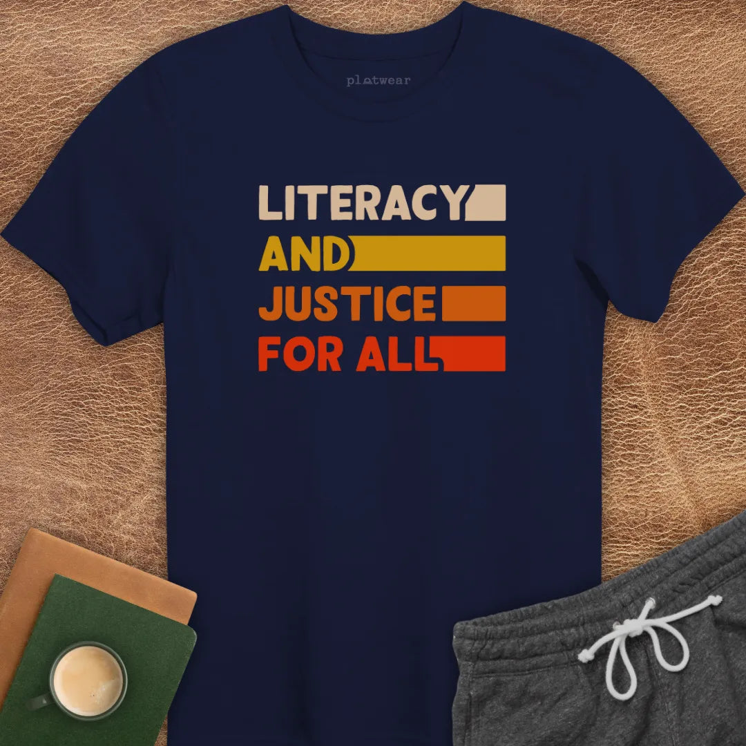 LITERACY FOR ALL T-SHIRT