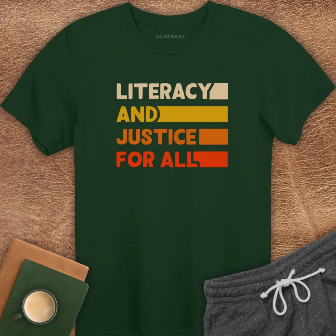 LITERACY FOR ALL T-SHIRT
