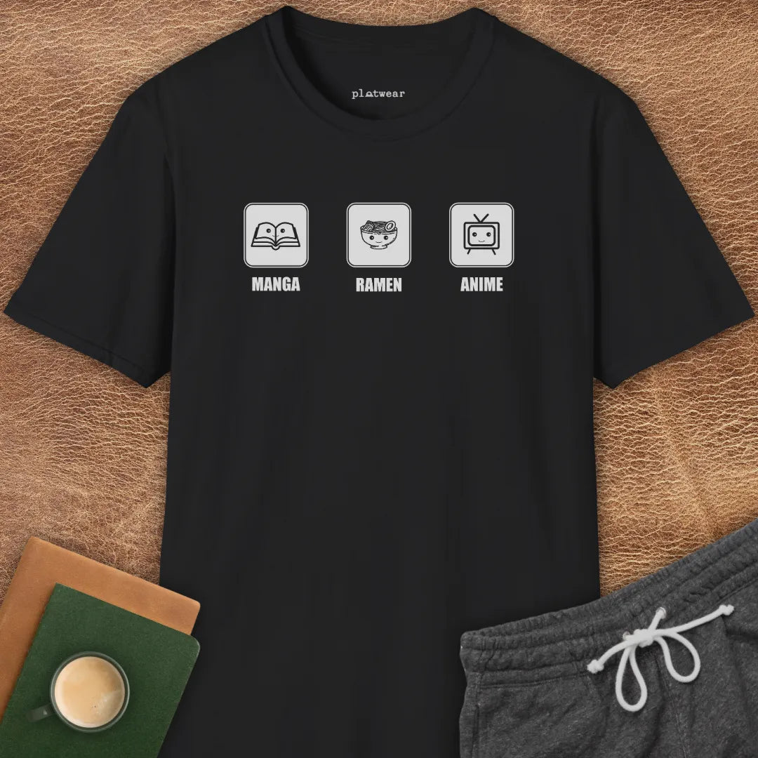 MANGA RAMEN ANIME T-SHIRT