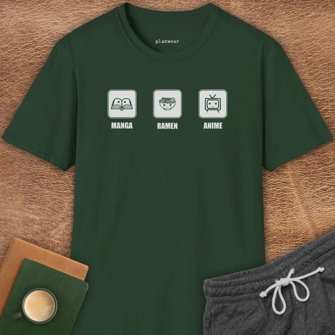 MANGA RAMEN ANIME T-SHIRT