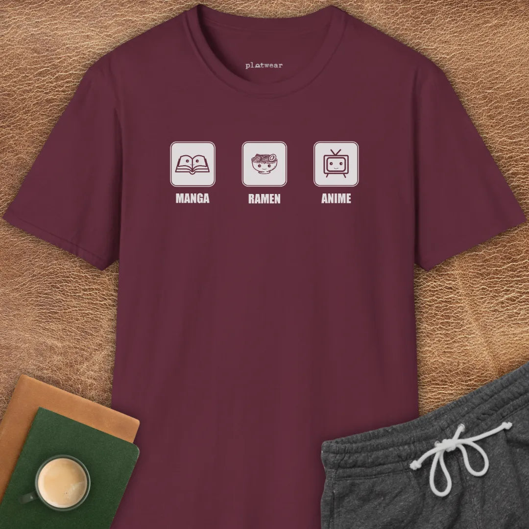MANGA RAMEN ANIME T-SHIRT