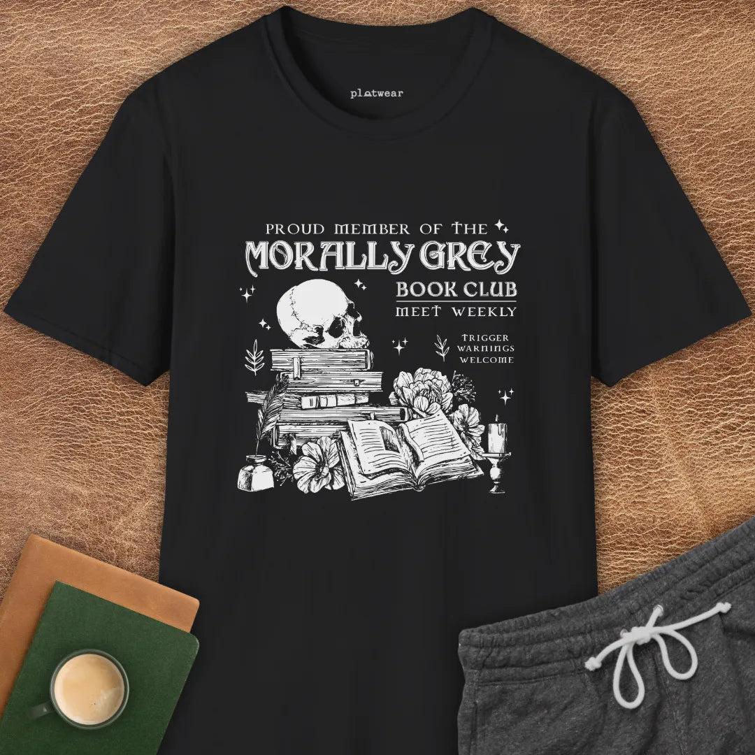 MORALLY GREY T-SHIRT