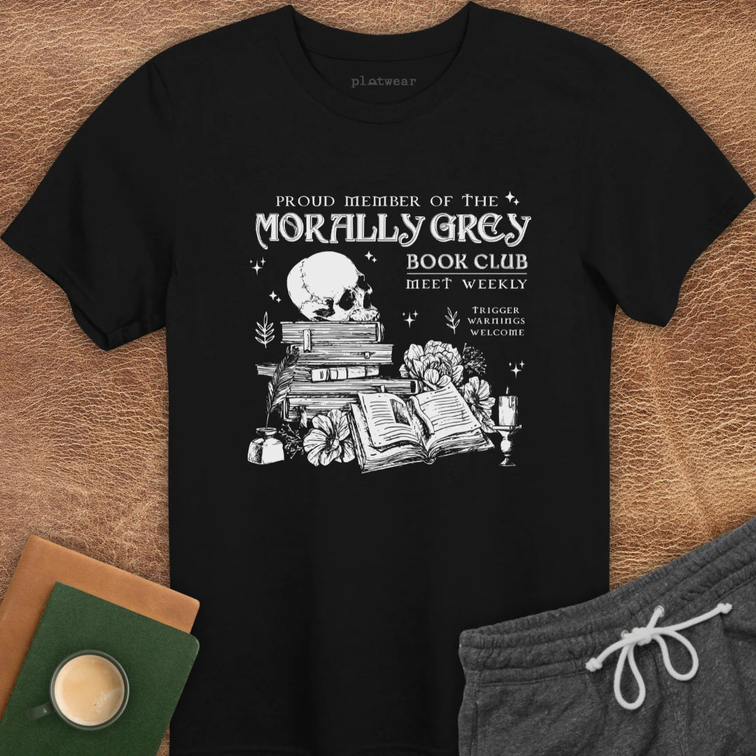 MORALLY GREY T-SHIRT