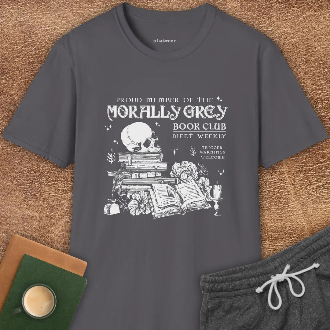 MORALLY GREY T-SHIRT