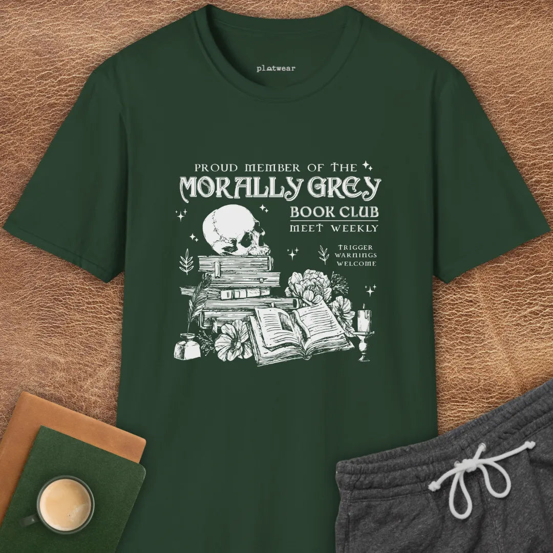 MORALLY GREY T-SHIRT
