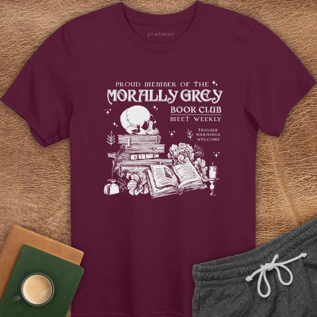 MORALLY GREY T-SHIRT