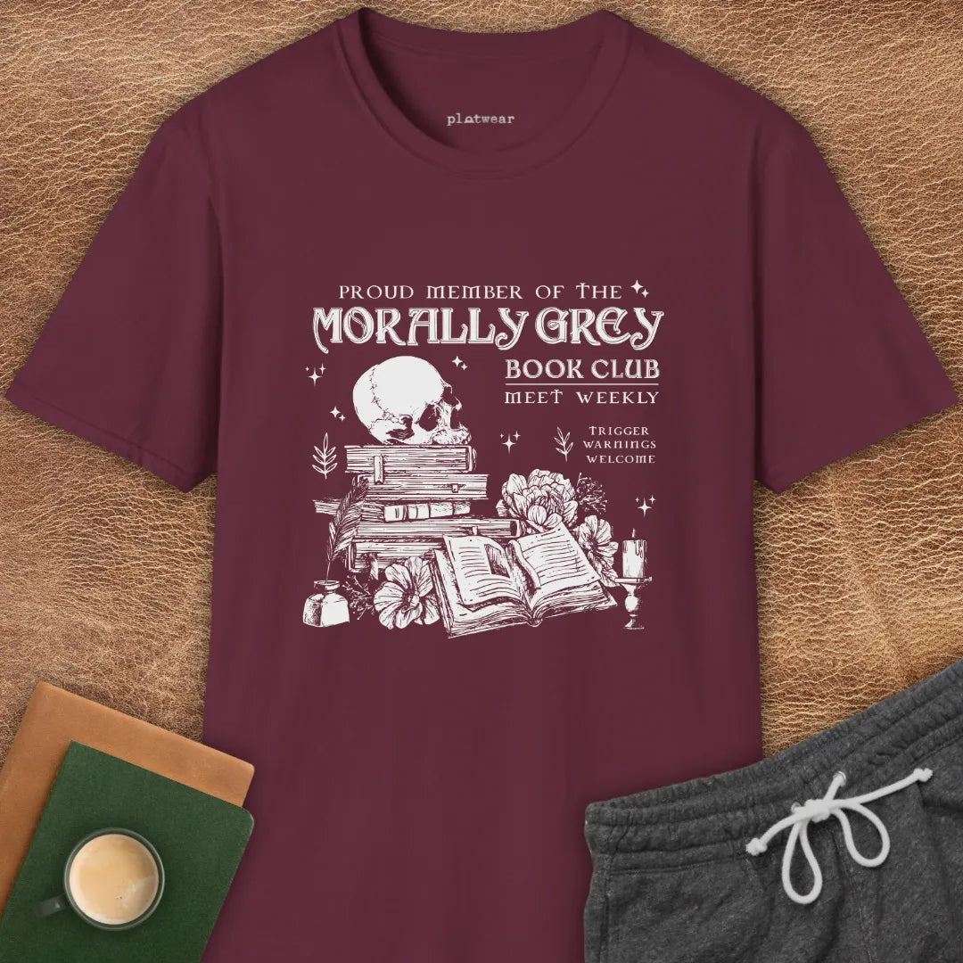 MORALLY GREY T-SHIRT