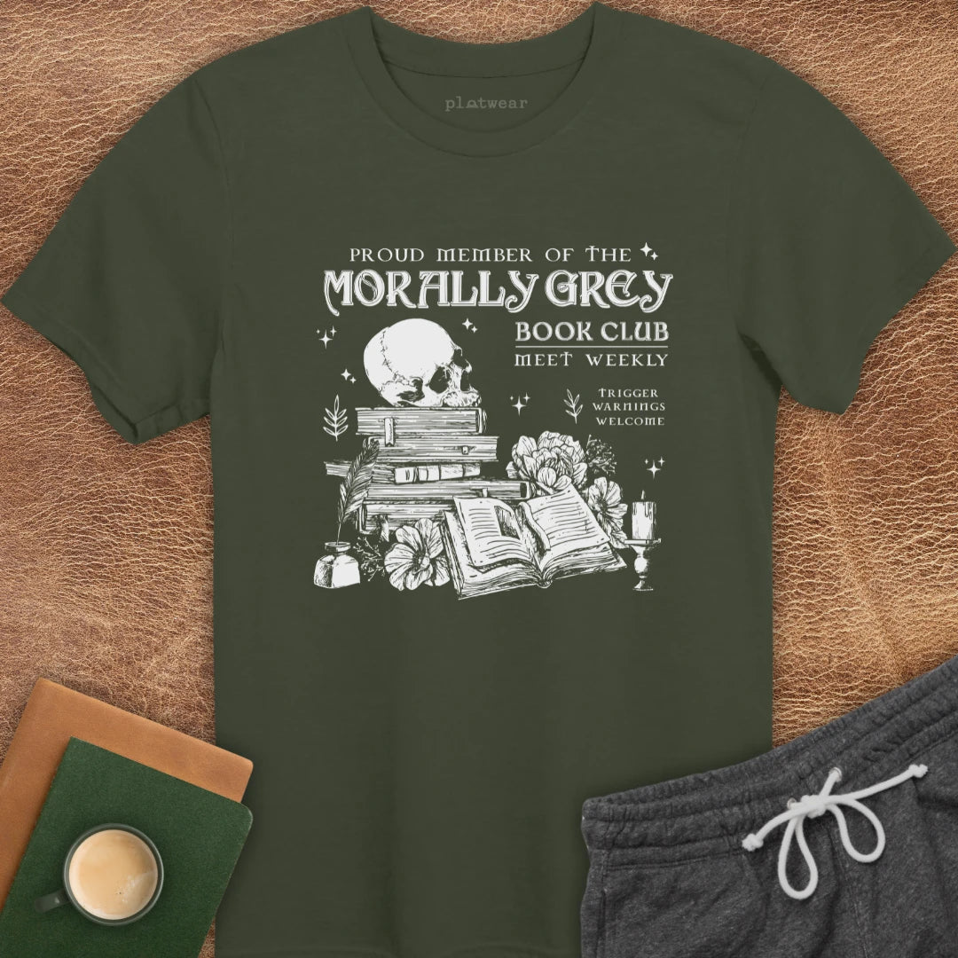MORALLY GREY T-SHIRT
