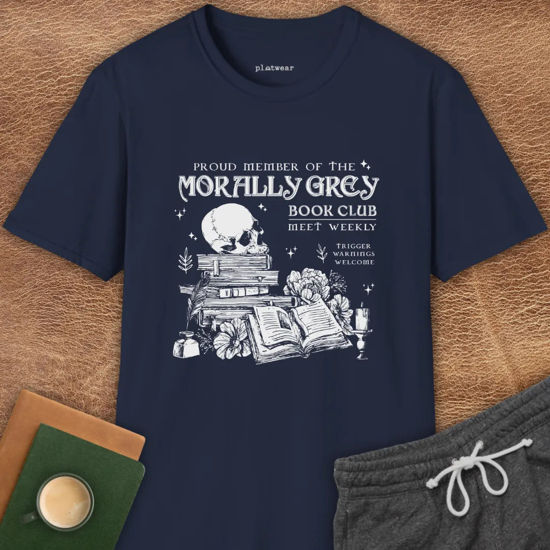 MORALLY GREY T-SHIRT