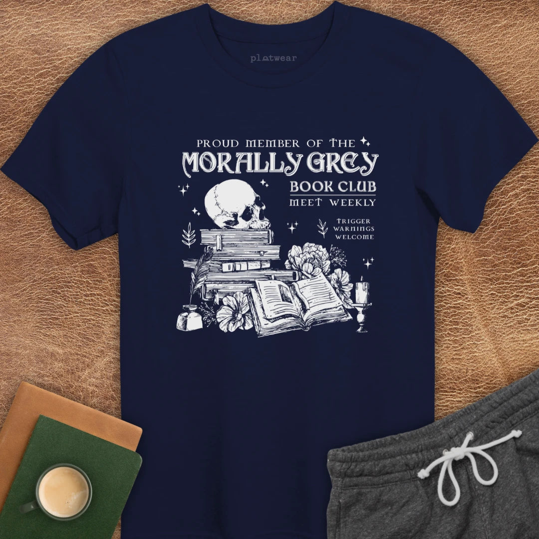 MORALLY GREY T-SHIRT