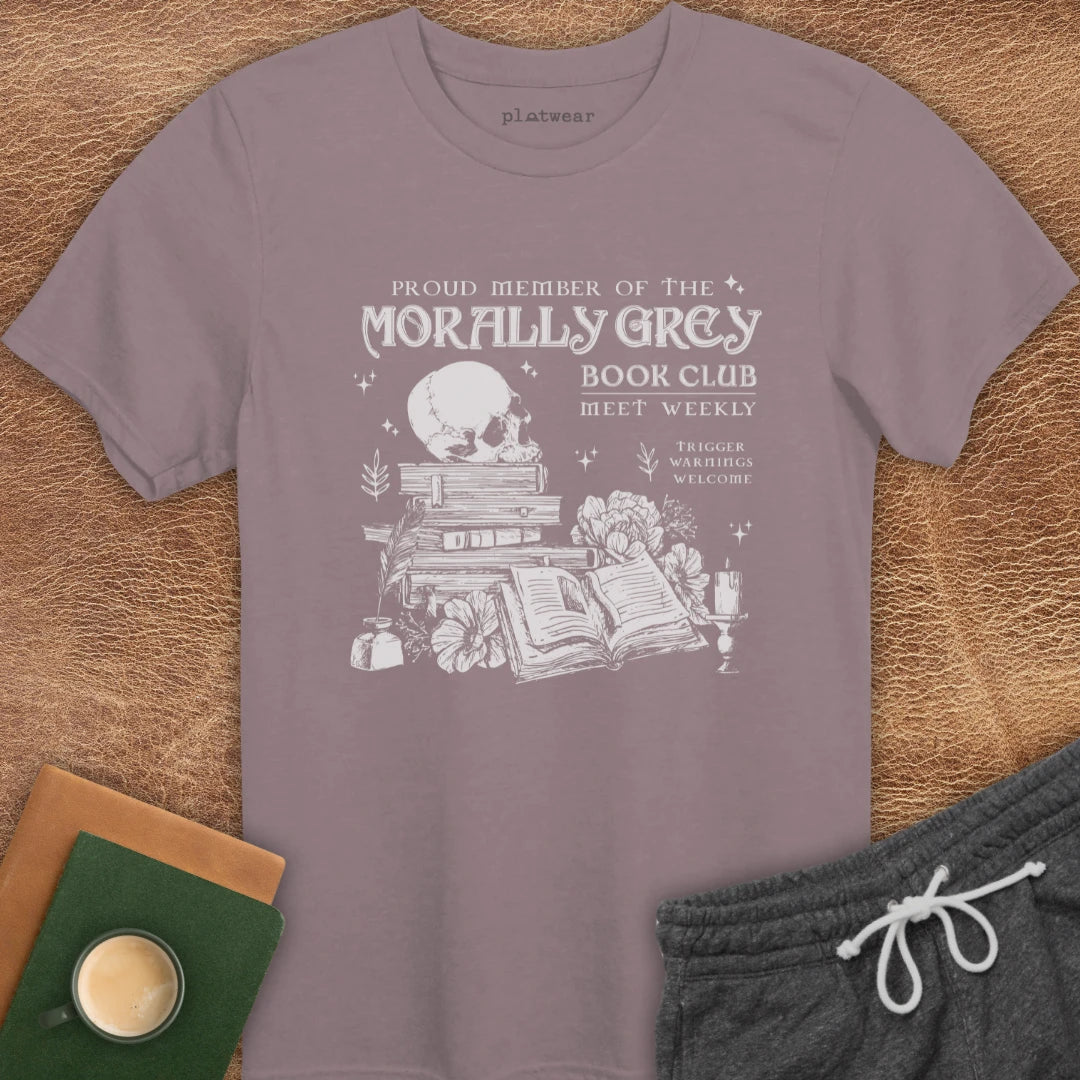 MORALLY GREY T-SHIRT