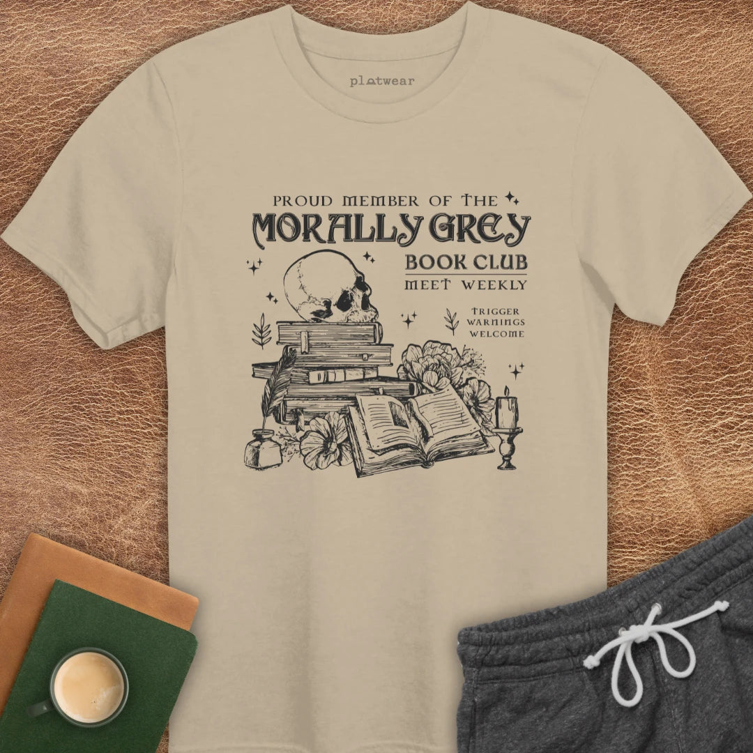 MORALLY GREY T-SHIRT