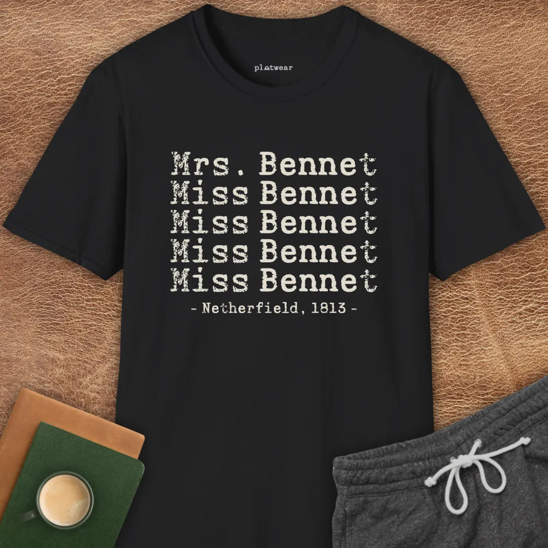 MRS. & MISS BENNETS T-SHIRT