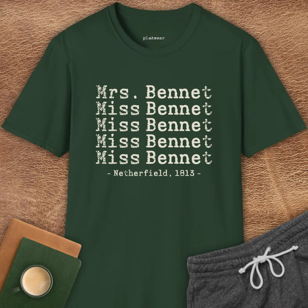 MRS. & MISS BENNETS T-SHIRT
