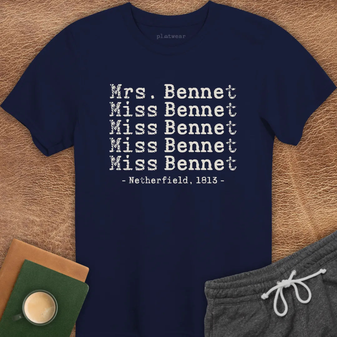 MRS. & MISS BENNETS T-SHIRT