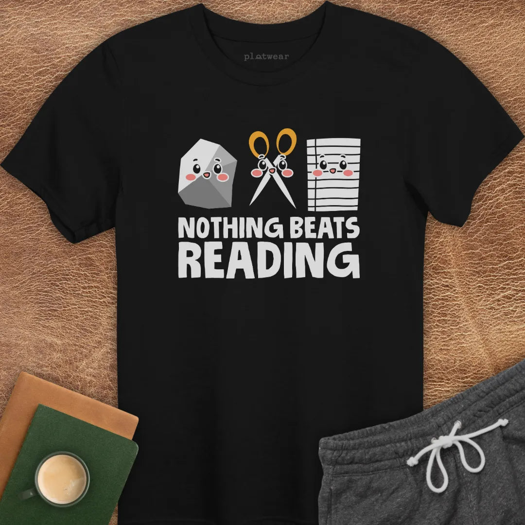 NOTHING BEATS READING T-SHIRT
