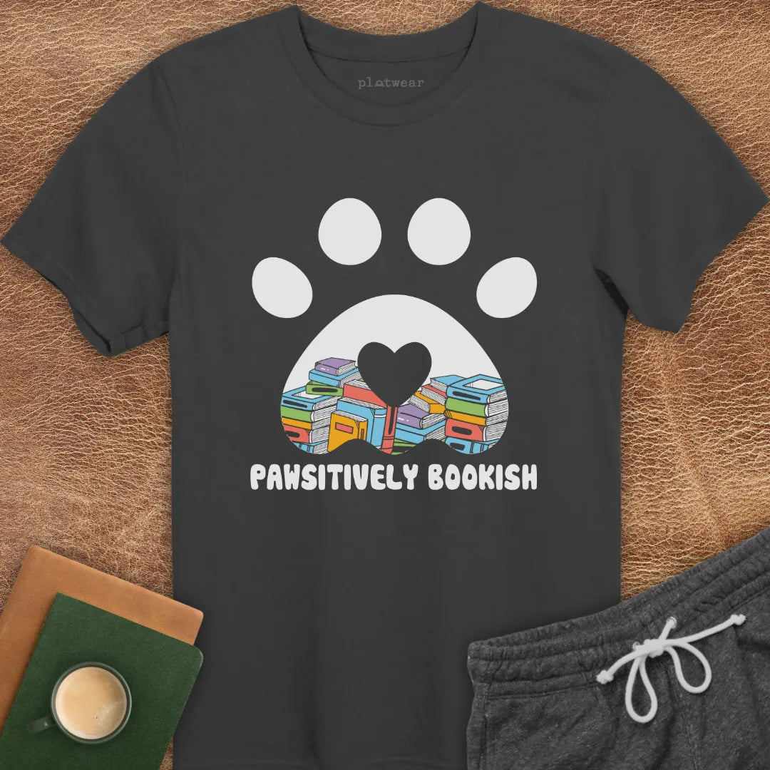 PAWSITIVELY BOOKISH T-SHIRT