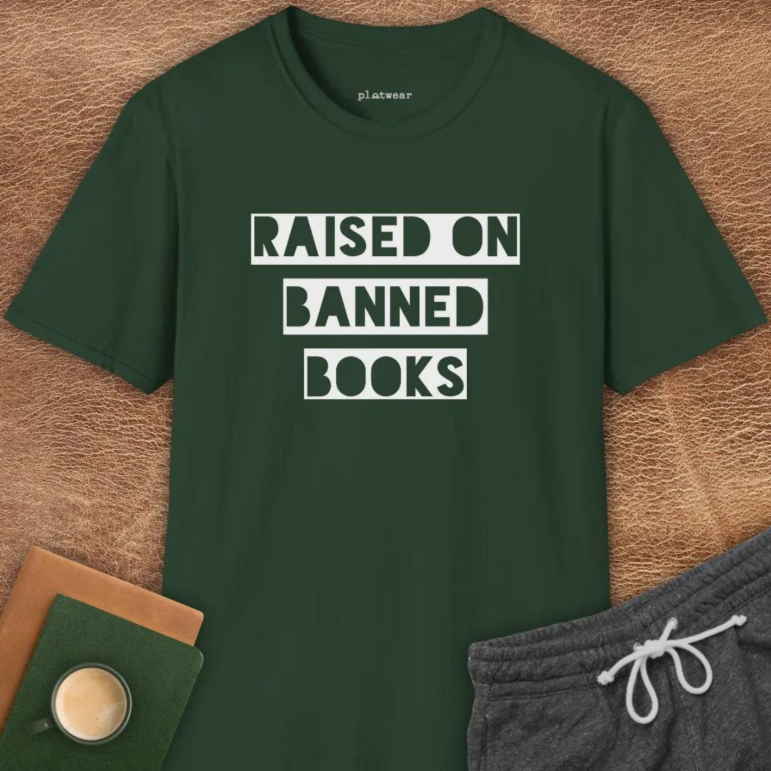 RAISED ON T-SHIRT