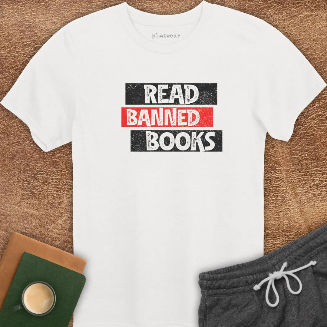 READ BANNED BOOKS T-SHIRT