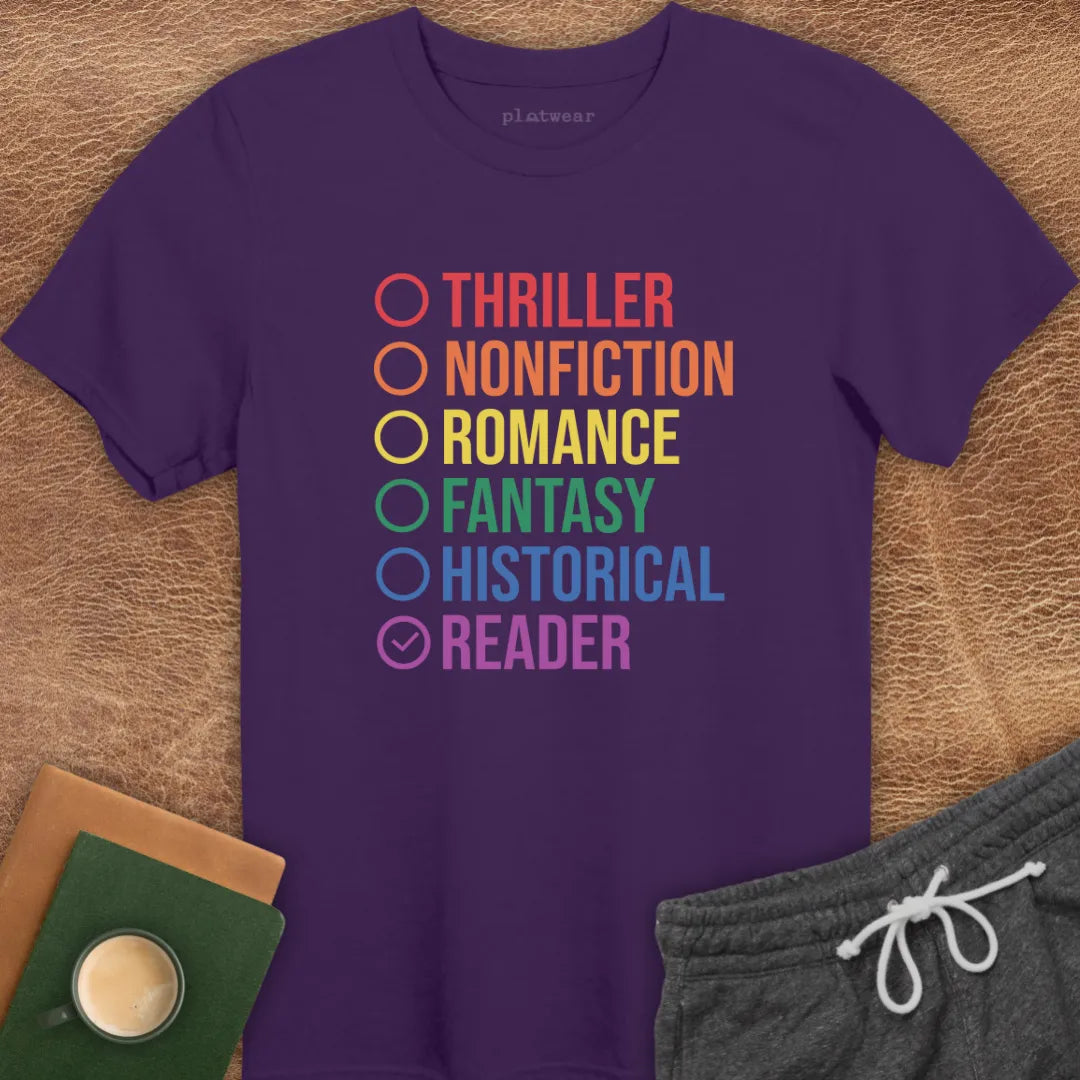 READER CHECK T-SHIRT