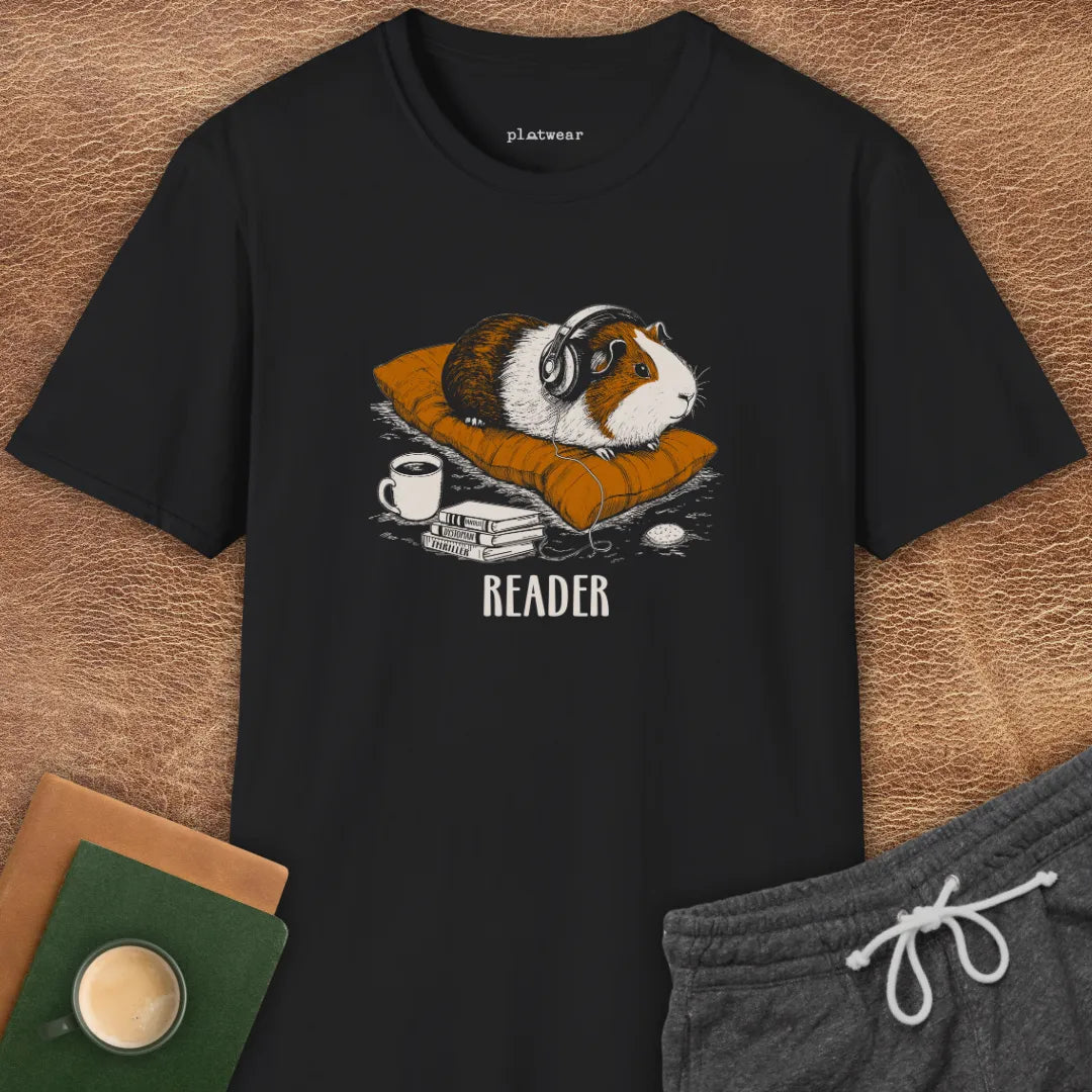 READER GUINEA PIG T-SHIRT