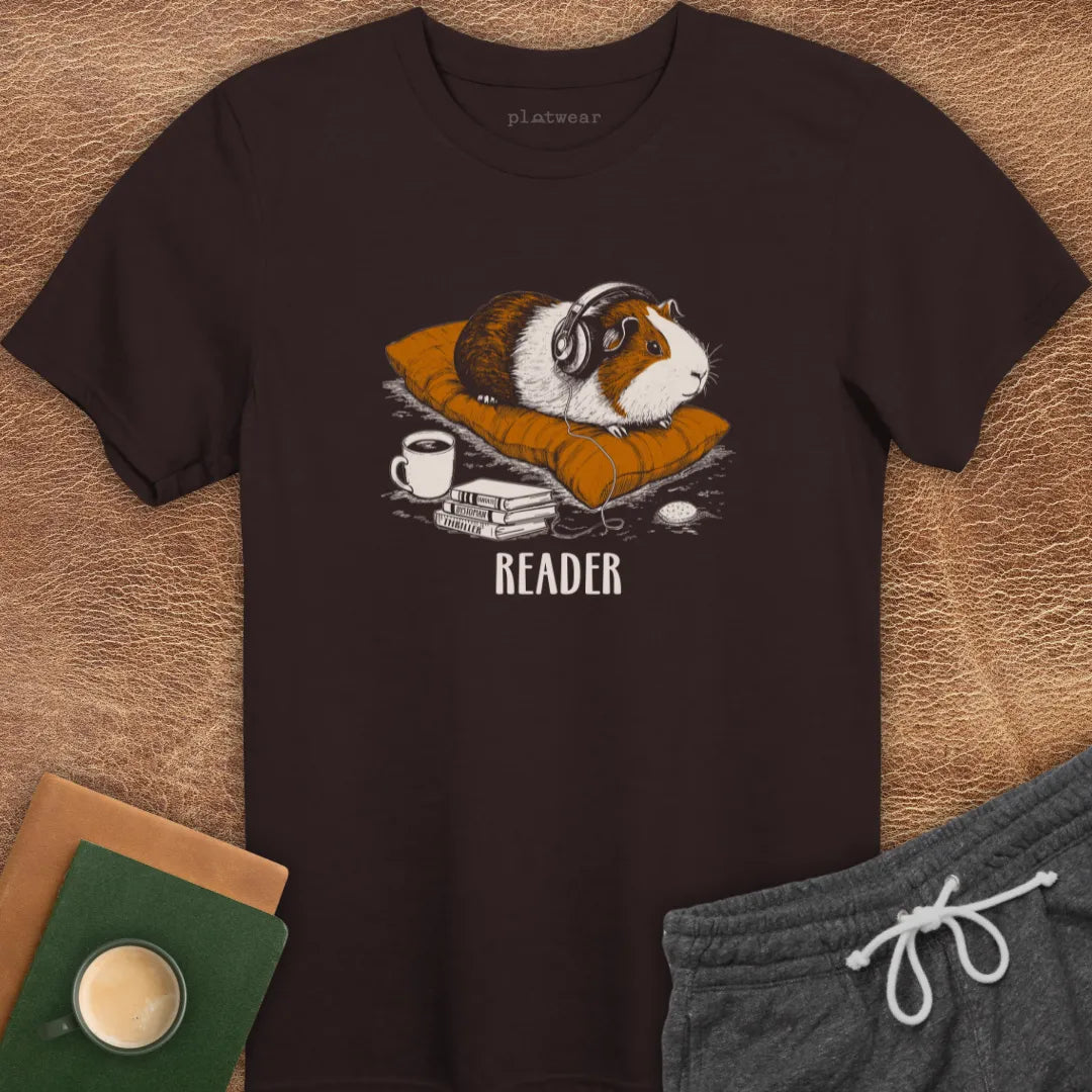 READER GUINEA PIG T-SHIRT