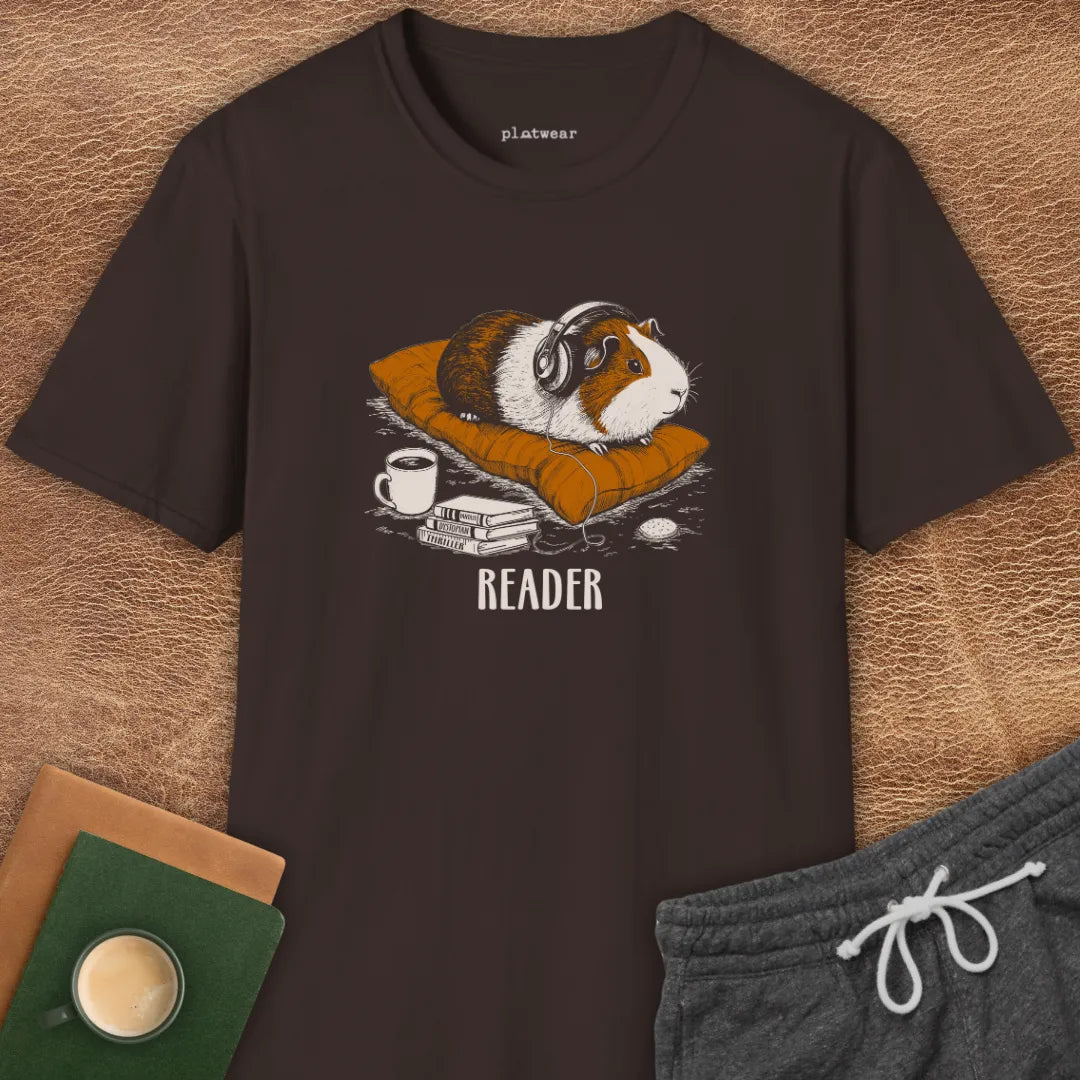 READER GUINEA PIG T-SHIRT