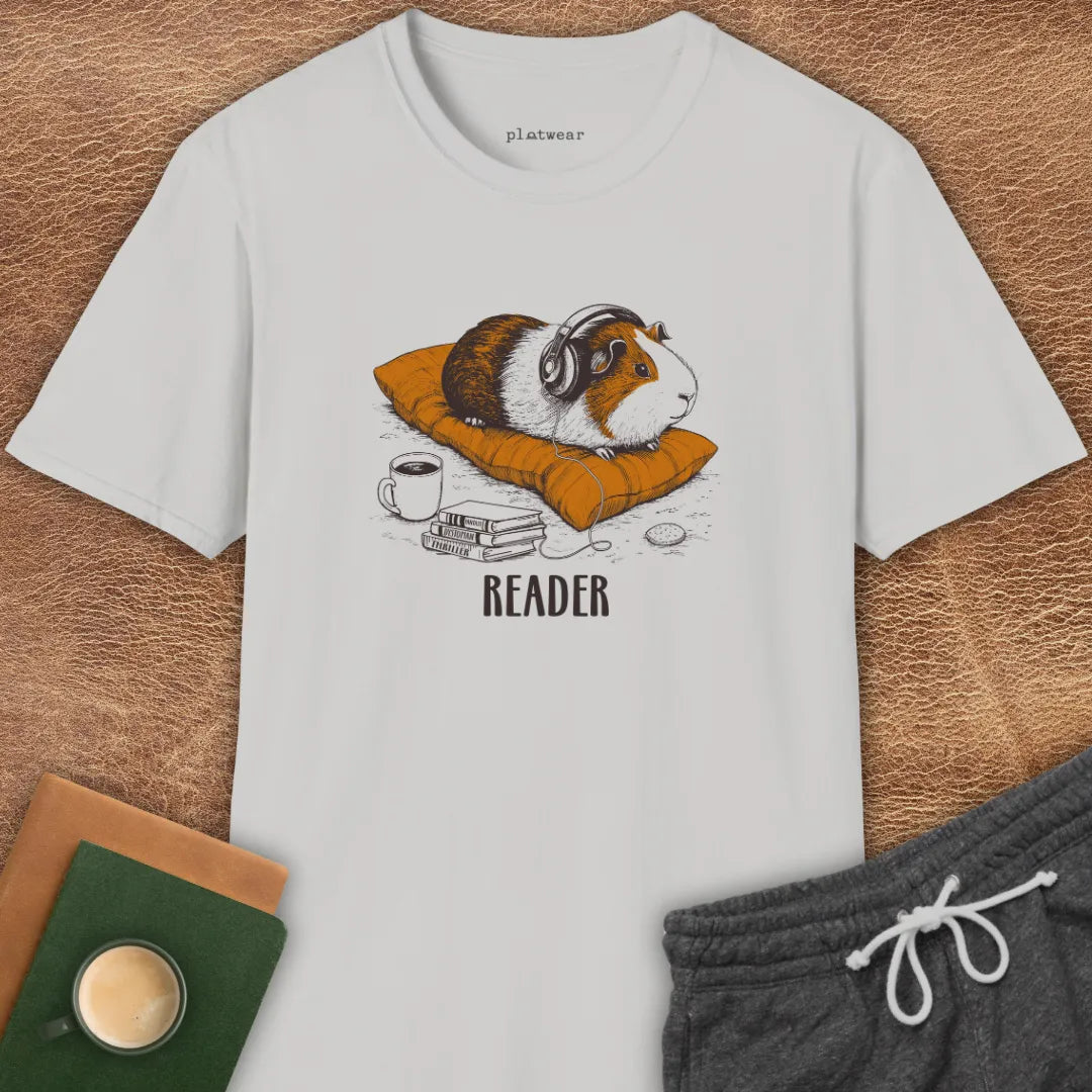 READER GUINEA PIG T-SHIRT