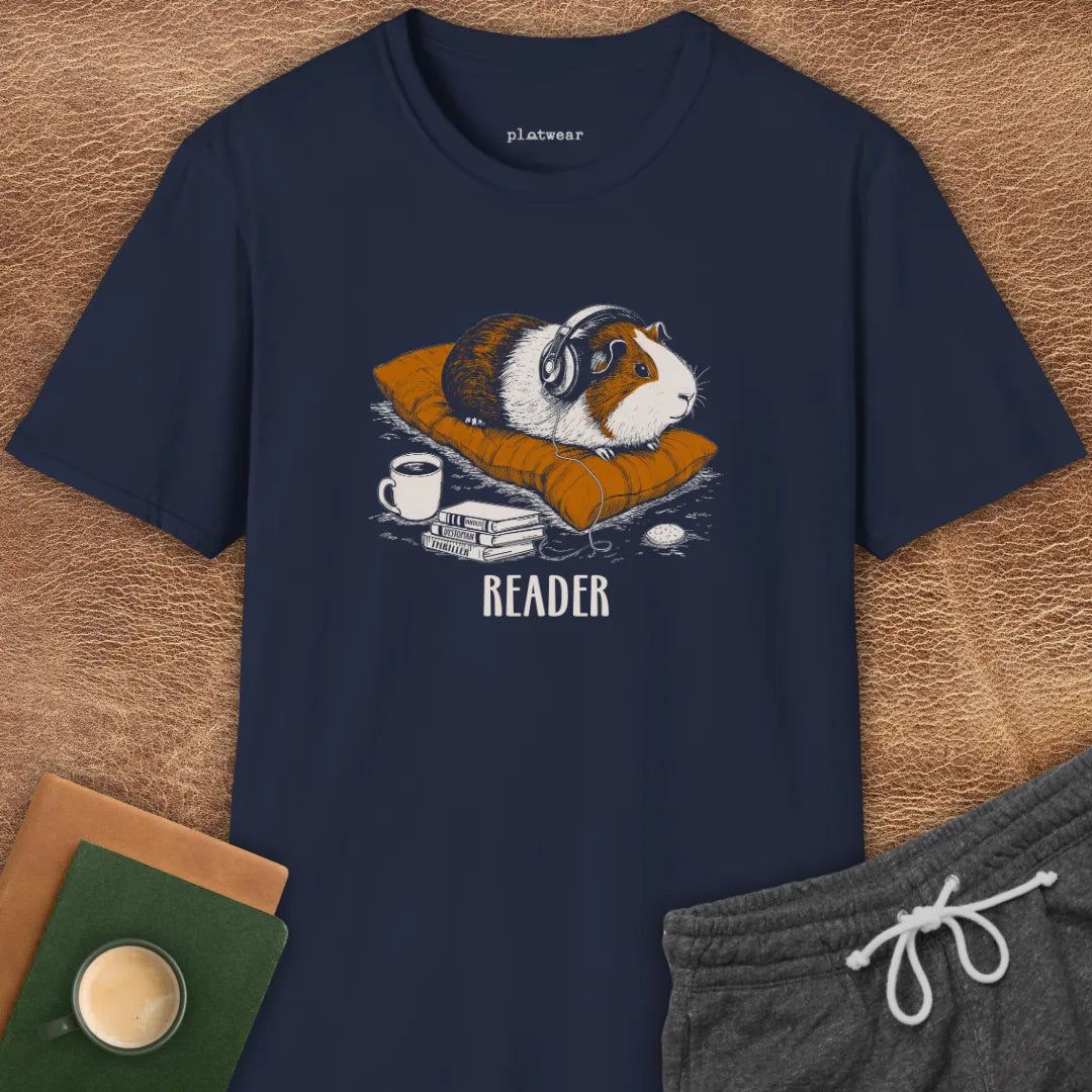 READER GUINEA PIG T-SHIRT