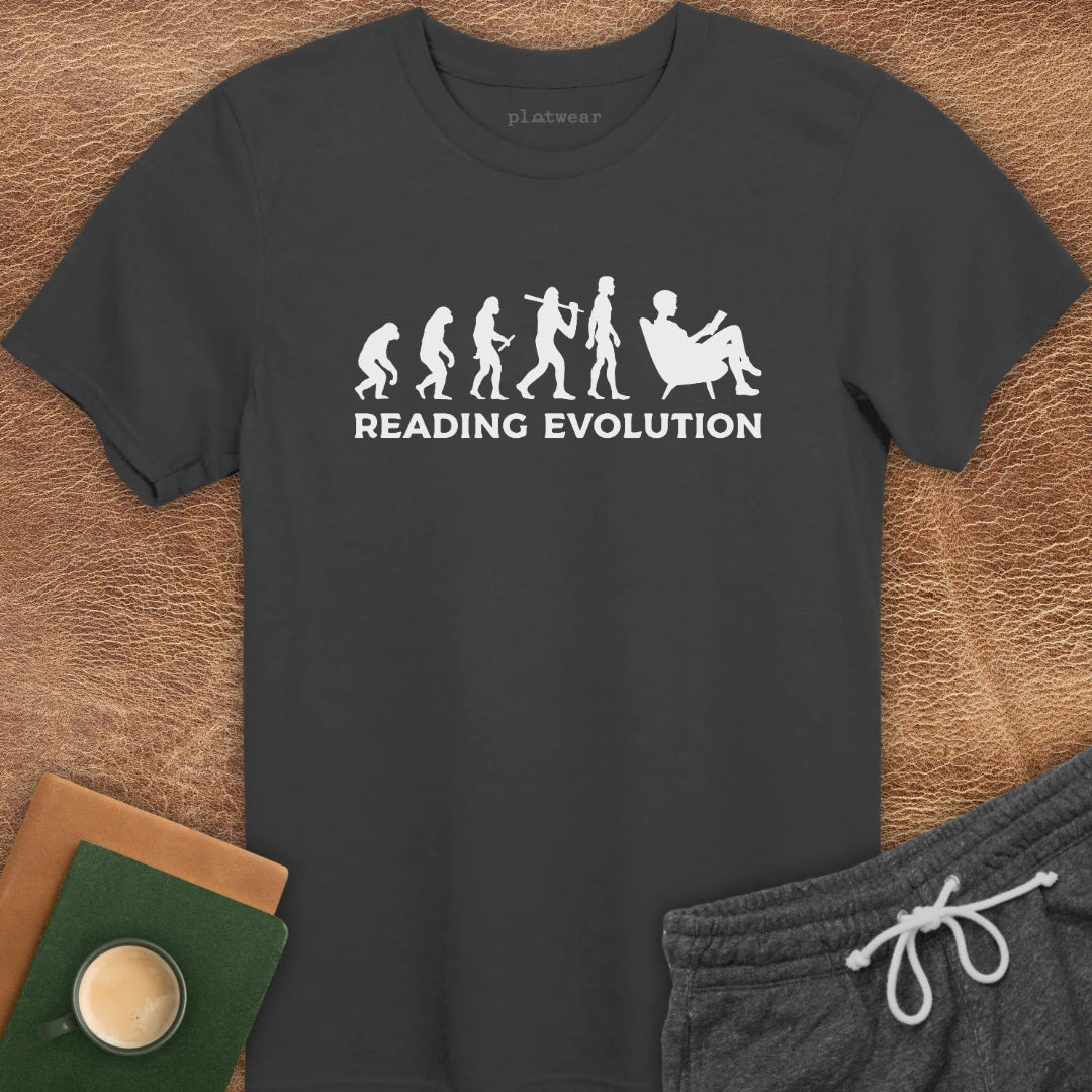 READING EVOLUTION T-SHIRT