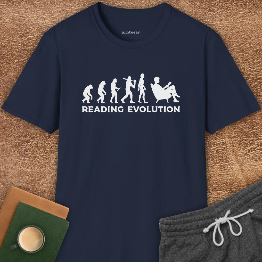 READING EVOLUTION T-SHIRT