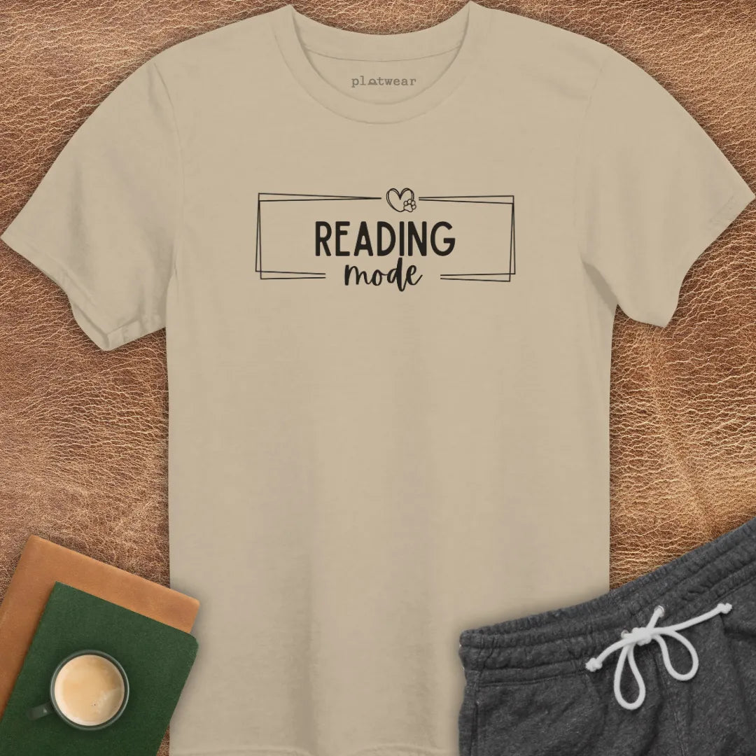 READING MODE T-SHIRT