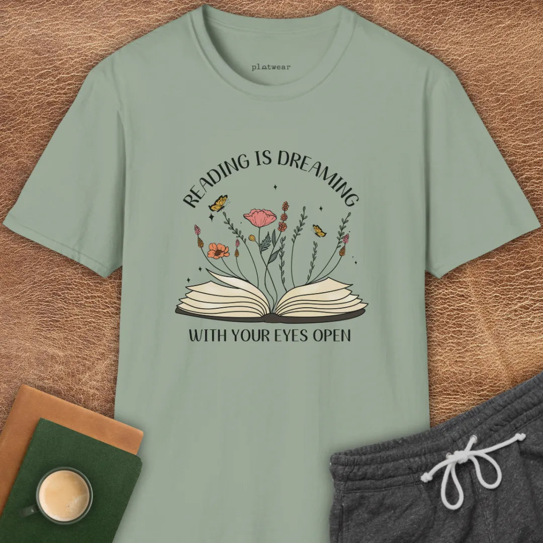 READING IS DREAMING T-SHIRT