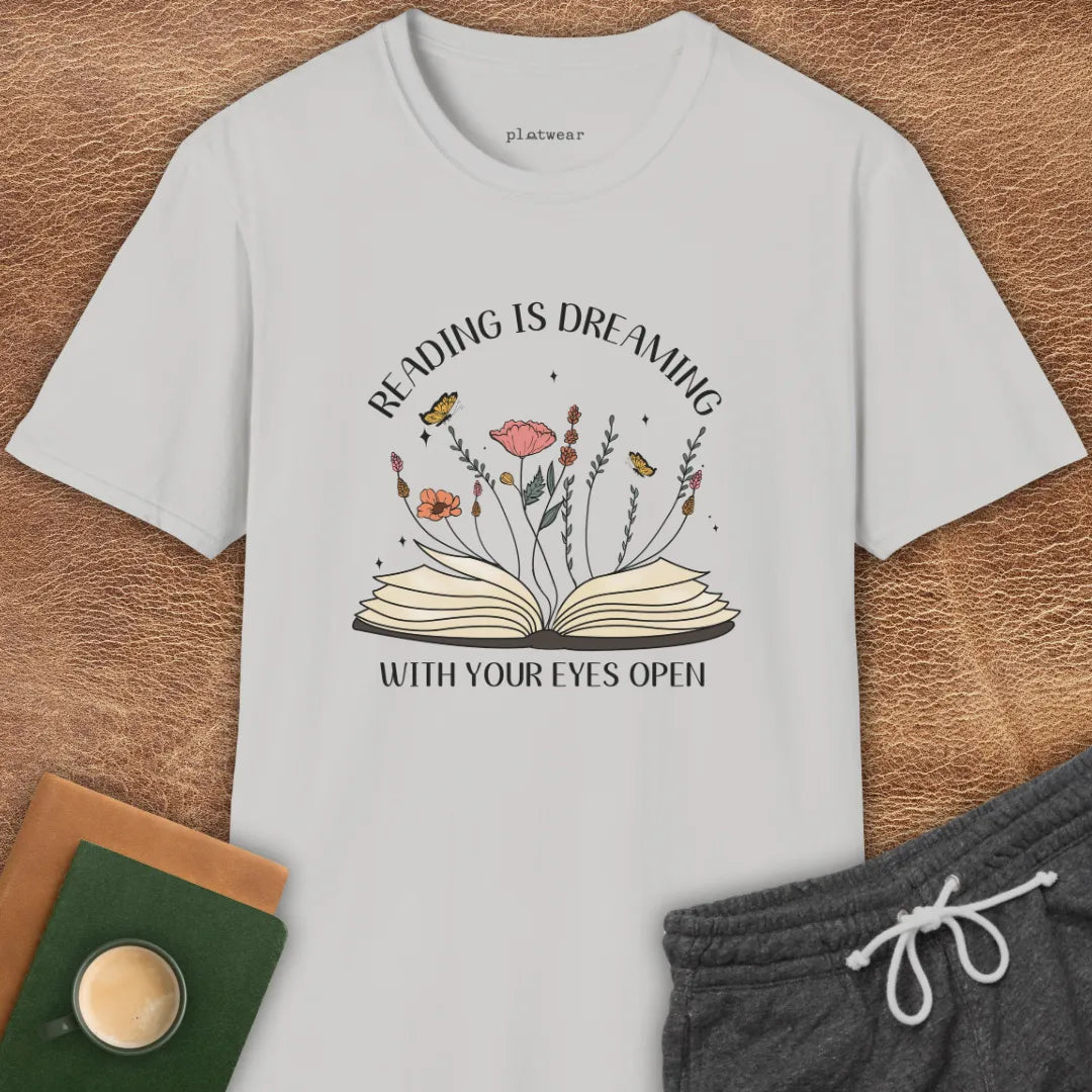 READING IS DREAMING T-SHIRT