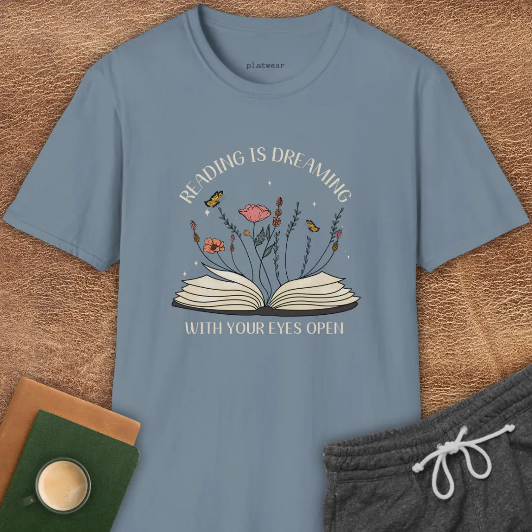READING IS DREAMING T-SHIRT