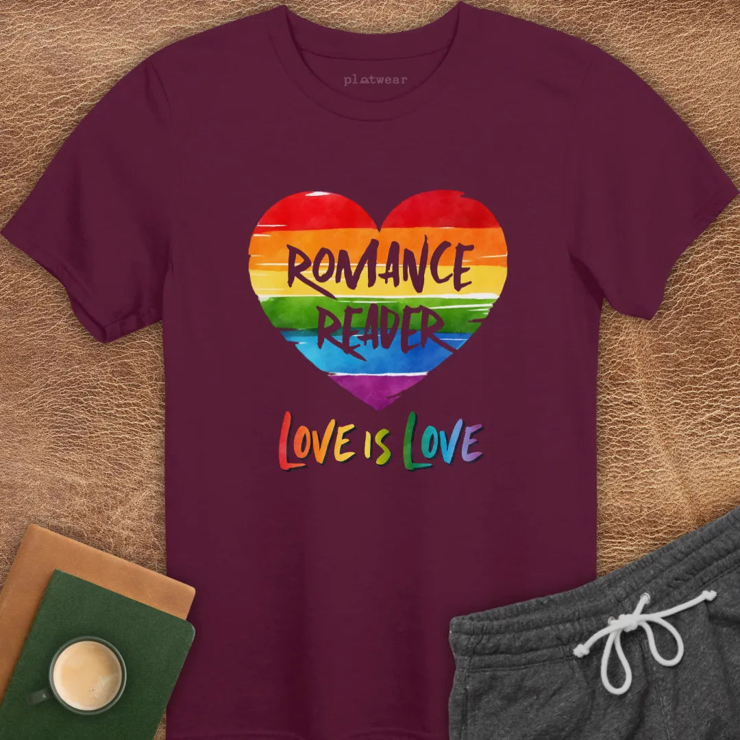 ROMANCE READER T-SHIRT