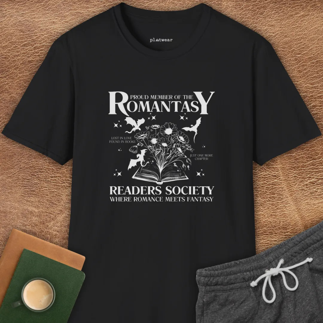 ROMANTASY SOCIETY T-SHIRT