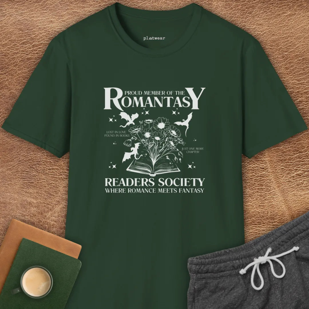 ROMANTASY SOCIETY T-SHIRT