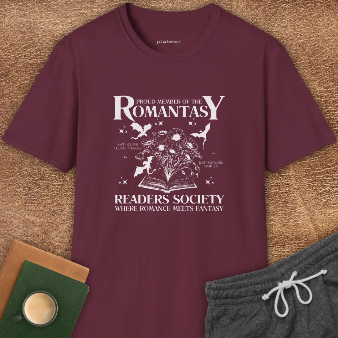 ROMANTASY SOCIETY T-SHIRT