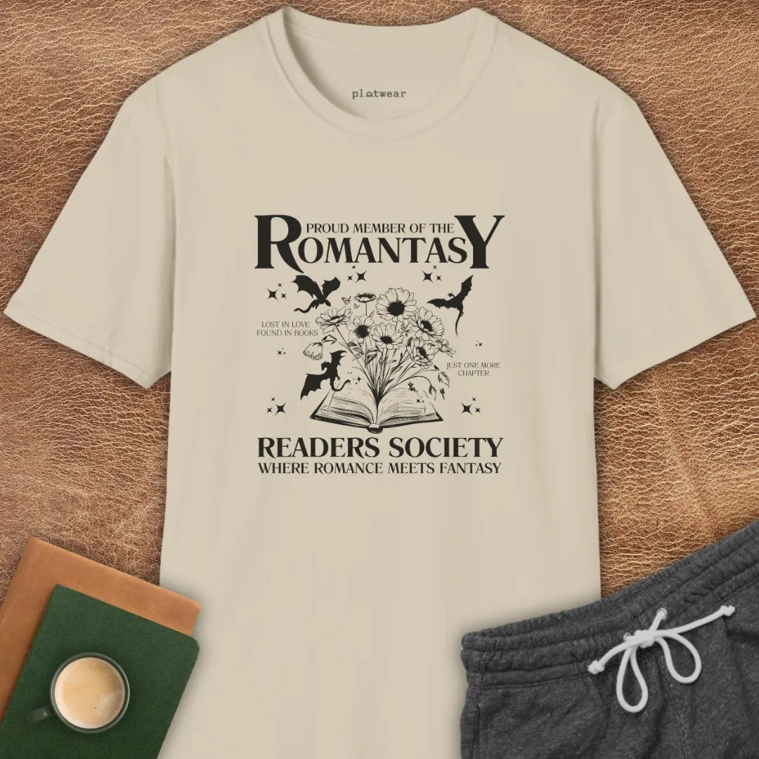 ROMANTASY SOCIETY T-SHIRT