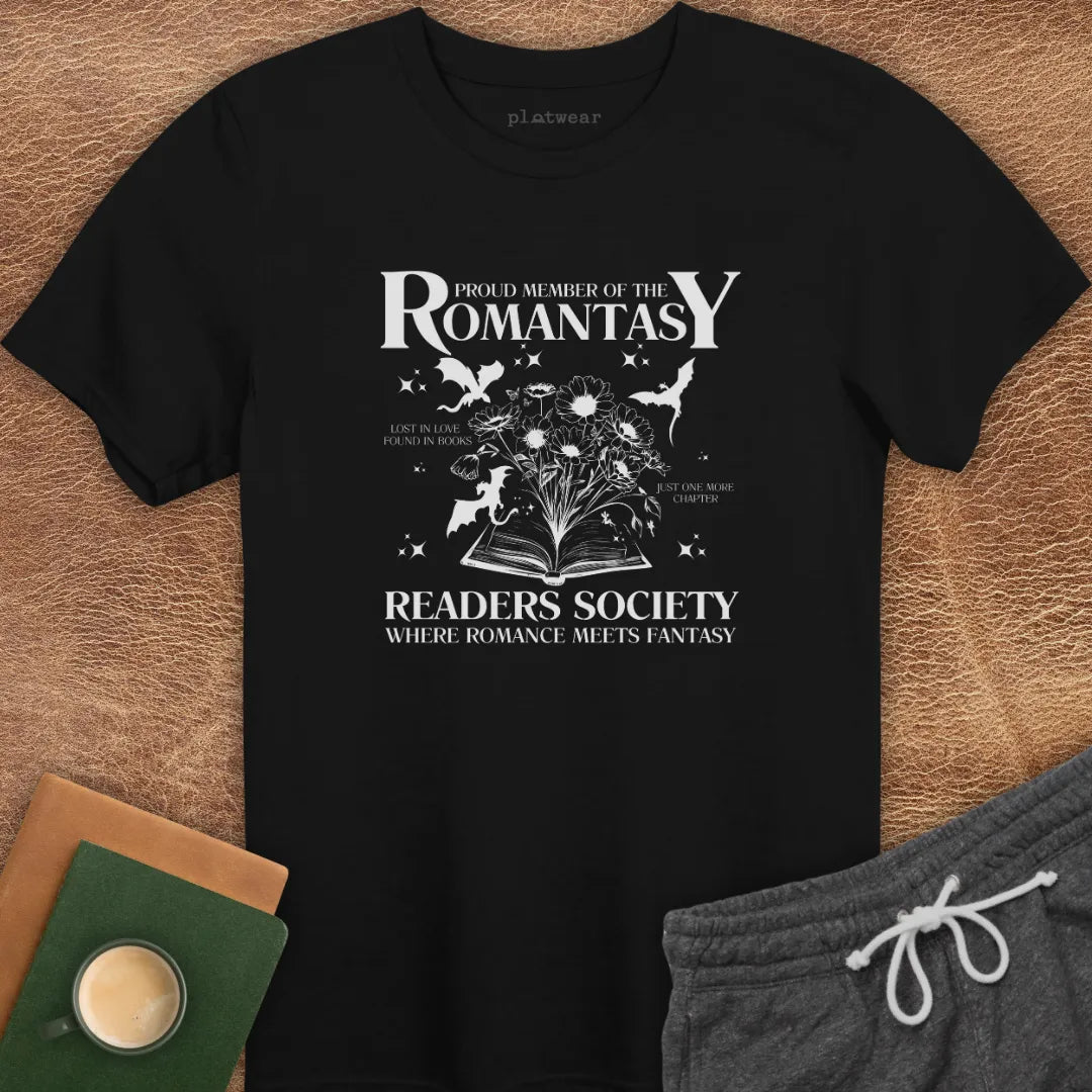 ROMANTASY SOCIETY T-SHIRT