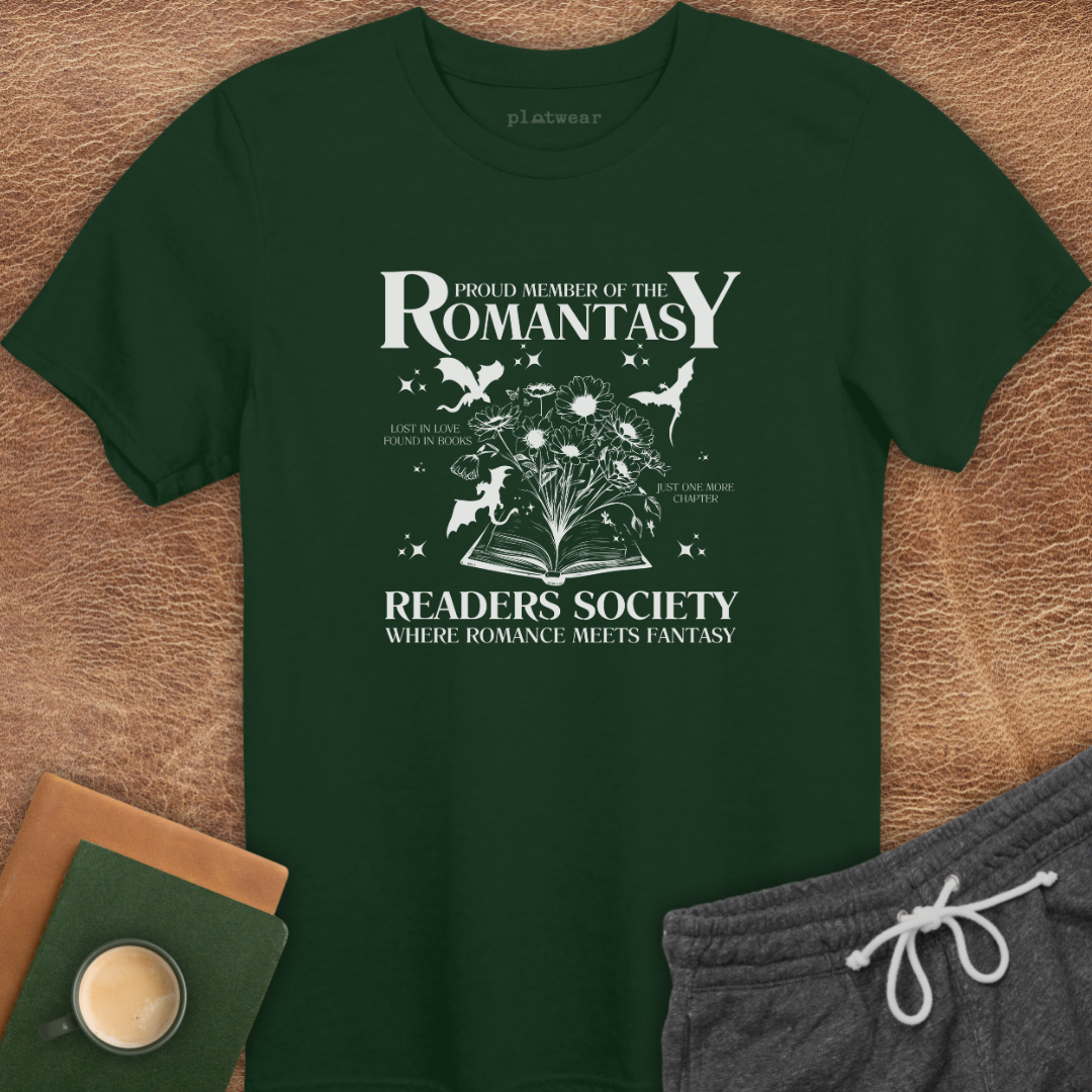 ROMANTASY SOCIETY T-SHIRT
