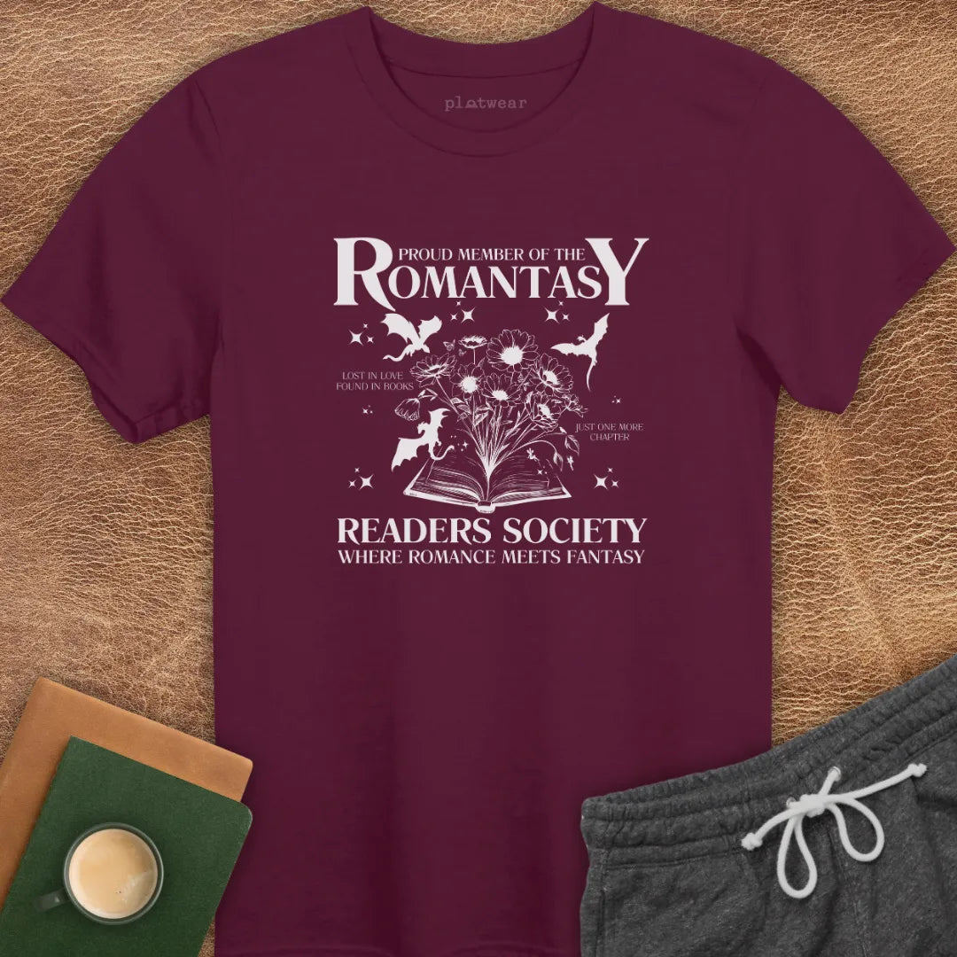 ROMANTASY SOCIETY T-SHIRT