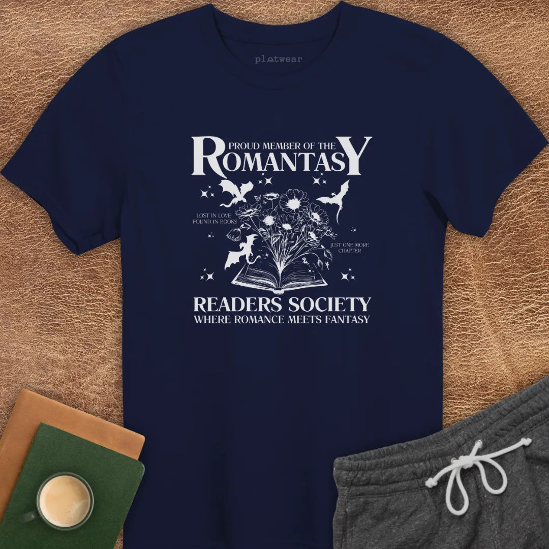 ROMANTASY SOCIETY T-SHIRT