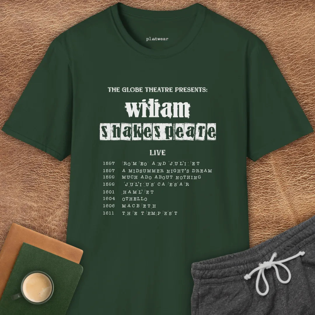 SHAKESPEARE LIVE T-SHIRT