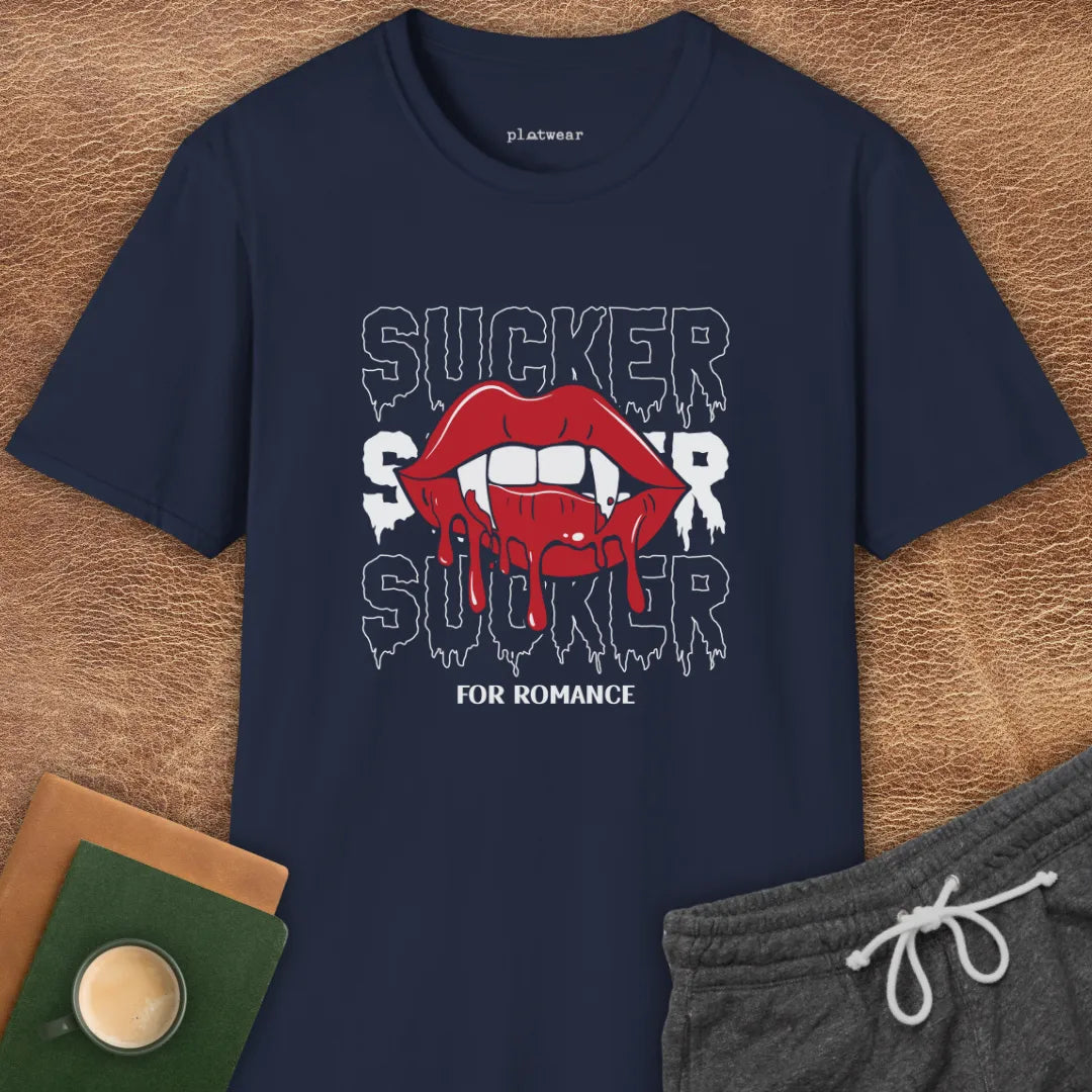 SUCKER FOR ROMANCE T-SHIRT