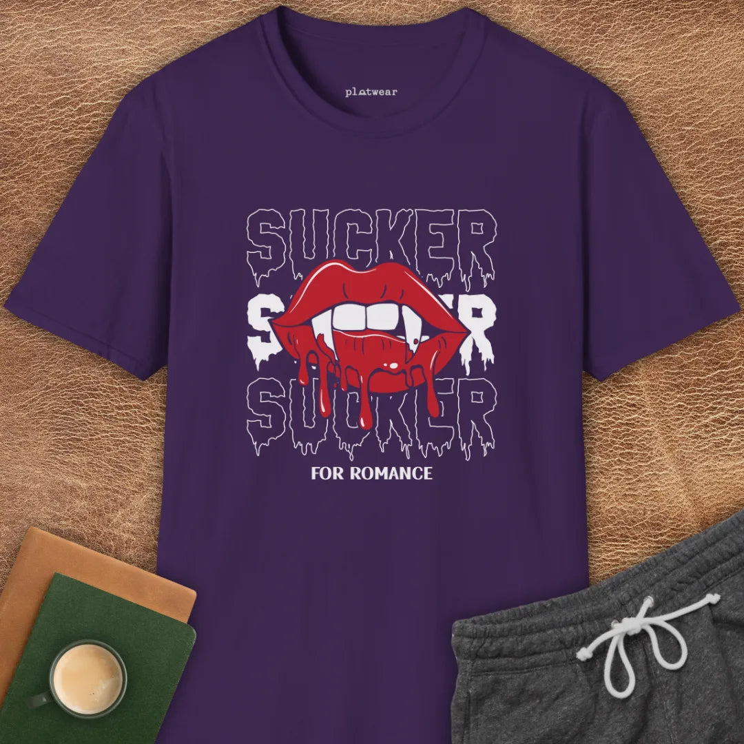 SUCKER FOR ROMANCE T-SHIRT