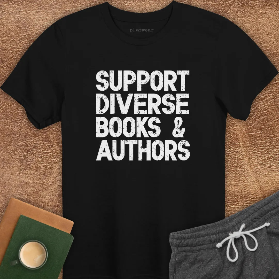 SUPPORT DIVERSE T-SHIRT