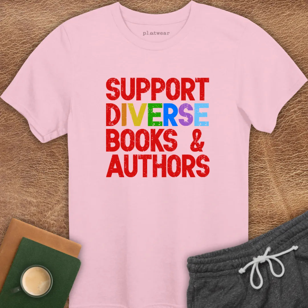 SUPPORT DIVERSE T-SHIRT