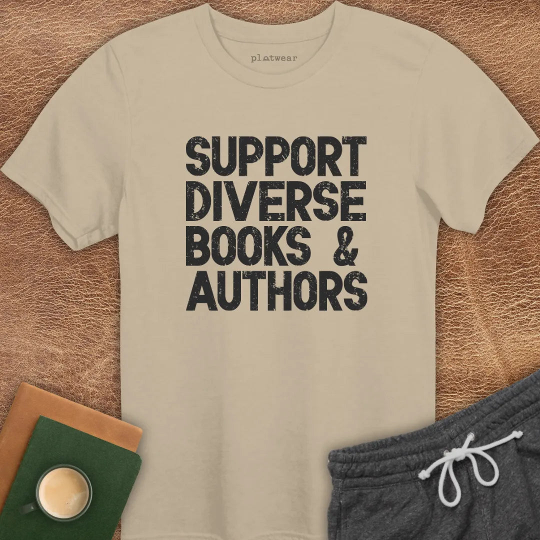 SUPPORT DIVERSE T-SHIRT